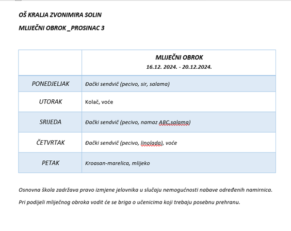 MLIJEČNI OBROK_PROSINAC 3