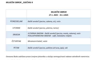 MLIJEČNI OBROK_SIJEČANJ 4