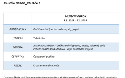 MLIJEČNI OBROK_VELJAČA 1