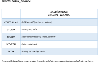 MLIJEČNI OBROK_OŽUJAK 4