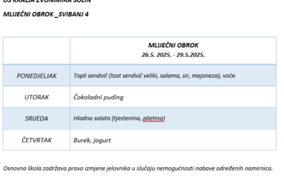 MLIJEČNI OBROK_SVIBANJ 4