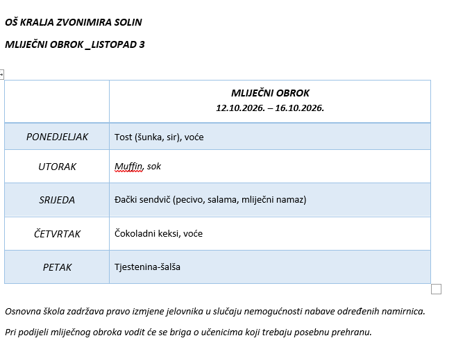 MLIJEČNI OBROK_LISTOPAD 3